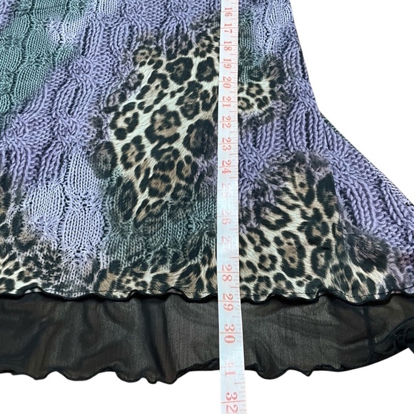 JOSEPH RIBKOFF Animal Print Tunic Sz 10 - Picture 7 of 8